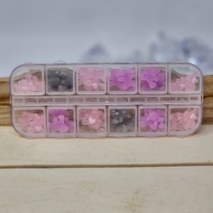 3D Teddy Bear Nail Charms